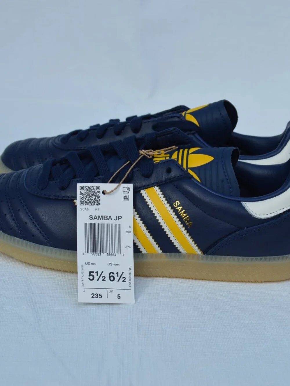 Adidas SAMBA JP SHOES Unisex Size Men 5.5 Women 6.5 (New)